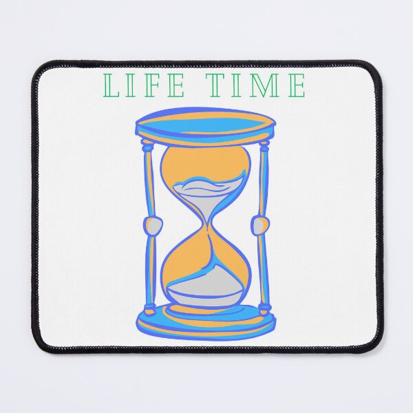 Item preview, Life Time Hourglass Minimalist Artistic Design designed and sold by CrownINDesign.