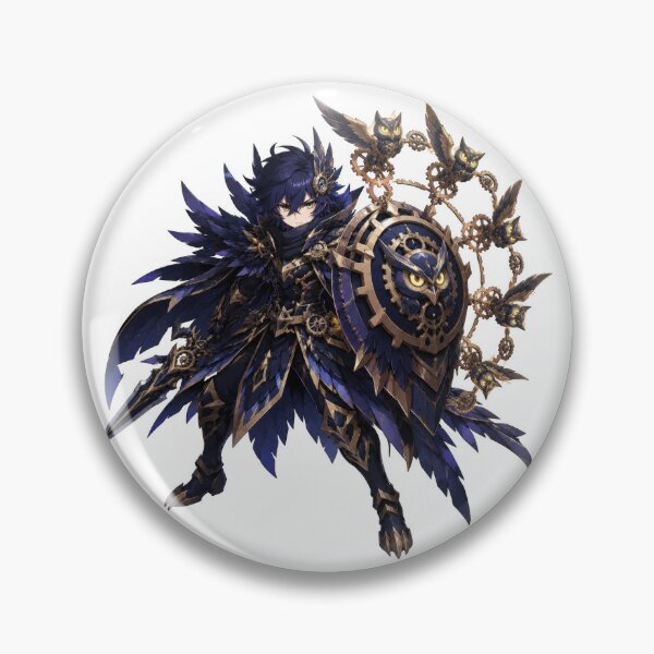 Item preview, Midnight Gear Owl Knight designed and sold by jgvisualarts.