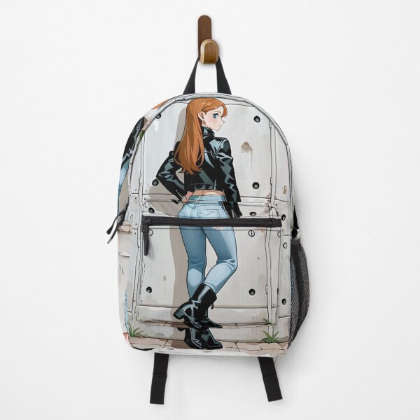 Item preview, Fashion - rockstyl redhead woman leather designed and sold by AnimeShin.