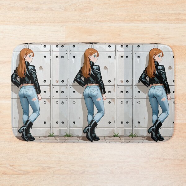 Item preview, Fashion - rockstyl redhead woman leather designed and sold by AnimeShin.
