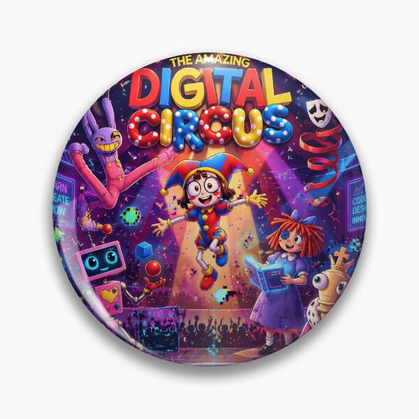 Item preview, The Amazing Digatal Circus designed and sold by EchoMyriadArt.