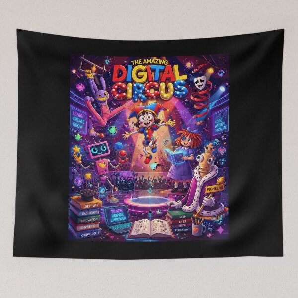 Item preview, The Amazing Digatal Circus designed and sold by EchoMyriadArt.