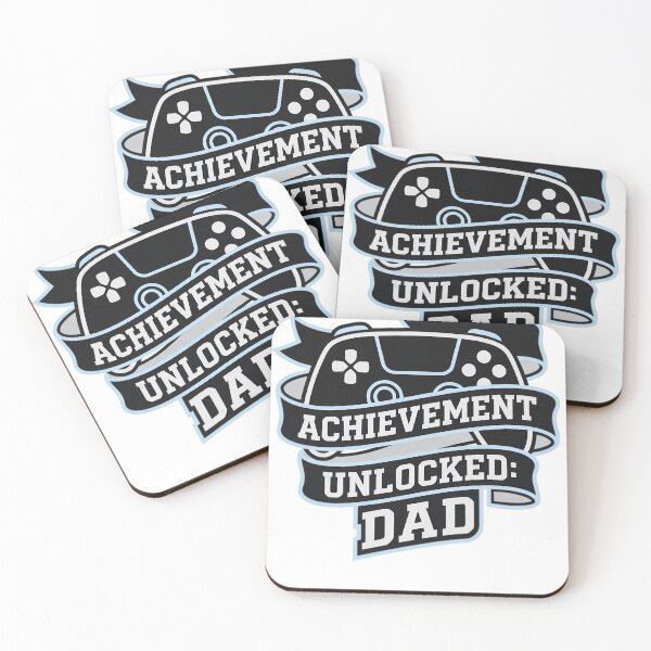 Item preview, Achievement Unlocked Dad Gamer Controller designed and sold by JMDesignHub.