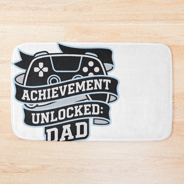 Item preview, Achievement Unlocked Dad Gamer Controller designed and sold by JMDesignHub.