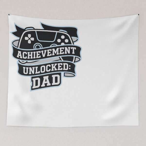 Item preview, Achievement Unlocked Dad Gamer Controller designed and sold by JMDesignHub.