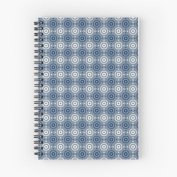 Item preview, Light slate grey, dark midnight blue & white geometric seamless pattern designed and sold by Mint + Midnight.