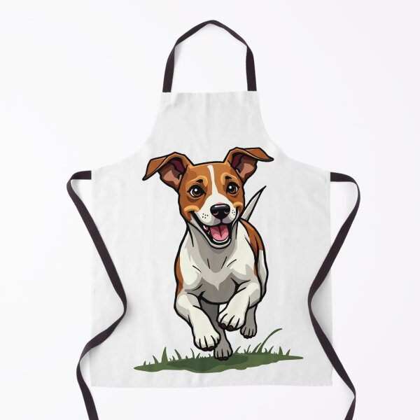 Artikelvorschau, Laufender Jack Russell Terrier auf gras entworfen und verkauft von Prints by Mat.