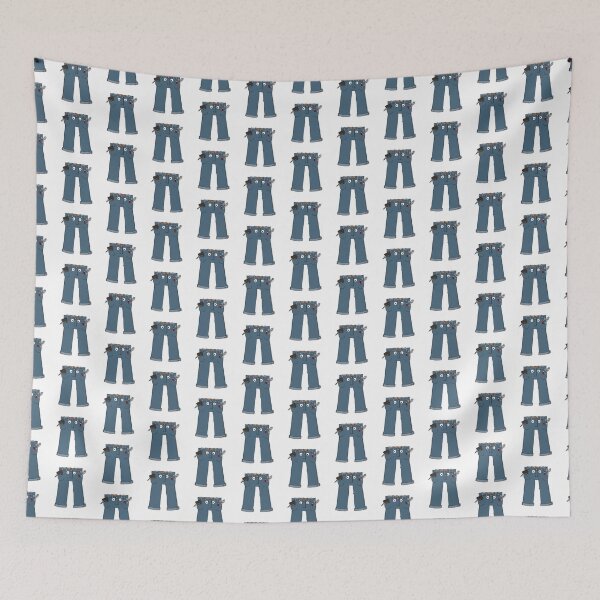Item preview, Funny Sentient Blue Jeans Cartoon Everyday Struggle designed and sold by MyxaART.