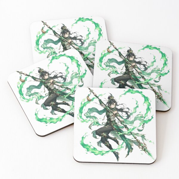 Item preview, Jade Flame Spear Dancer designed and sold by jgvisualarts.
