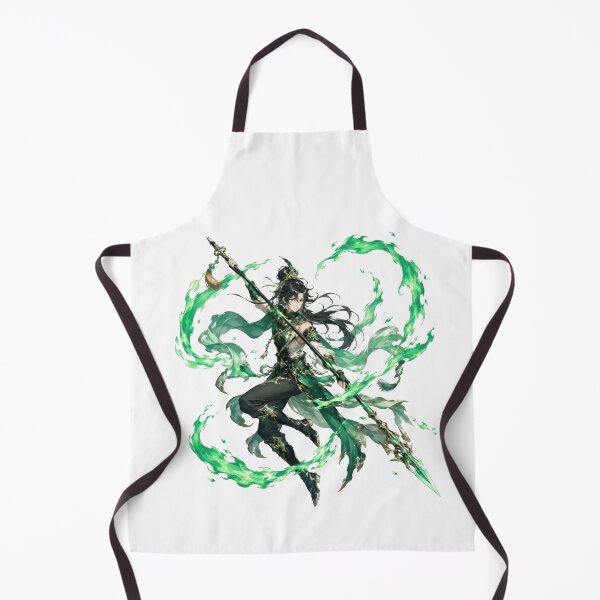Item preview, Jade Flame Spear Dancer designed and sold by jgvisualarts.