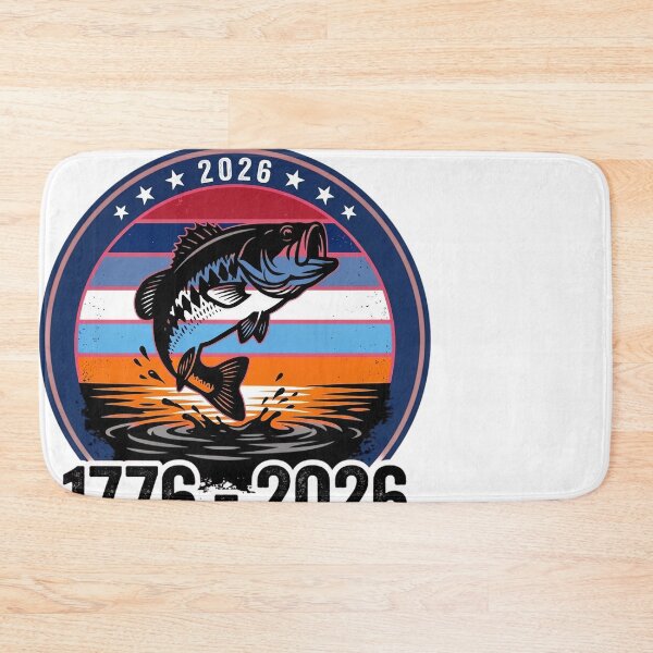 Item preview, Bass Fishing 2026 America The Beautiful Patriot designed and sold by JMDesignHub.