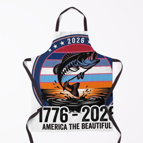 Item preview, Bass Fishing 2026 America The Beautiful Patriot designed and sold by JMDesignHub.