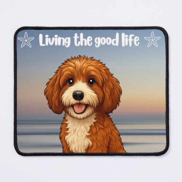 Item preview, Leo Doodle Living the good life designed and sold by Doodles Down South.