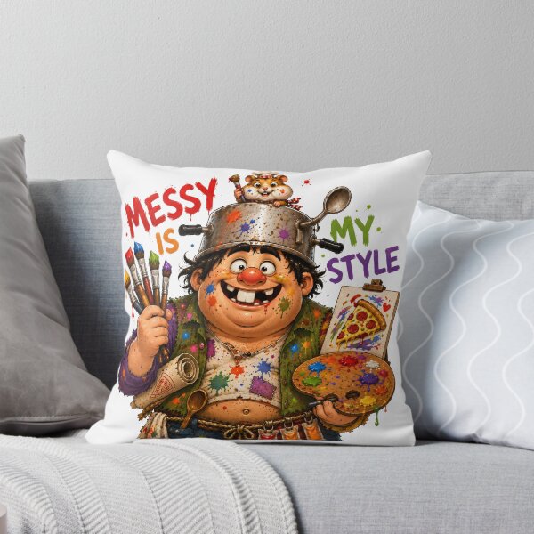 Item preview, Messy Is My Style Funny Artist designed and sold by SRY DESIGN.