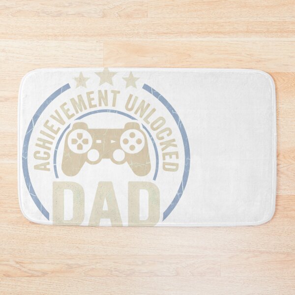 Item preview, Gamer Dad Achievement Unlocked Video Game Controller designed and sold by JMDesignHub.