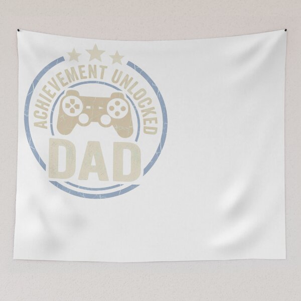 Item preview, Gamer Dad Achievement Unlocked Video Game Controller designed and sold by JMDesignHub.