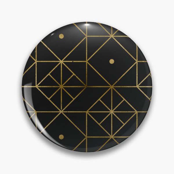 Item preview, Lush Golden Hues And Black Art Deco Pattern designed and sold by DEC02.