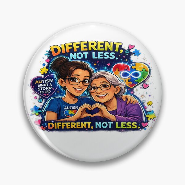Item preview, Diiferent not Less designed and sold by Mother Daughter Drawings .