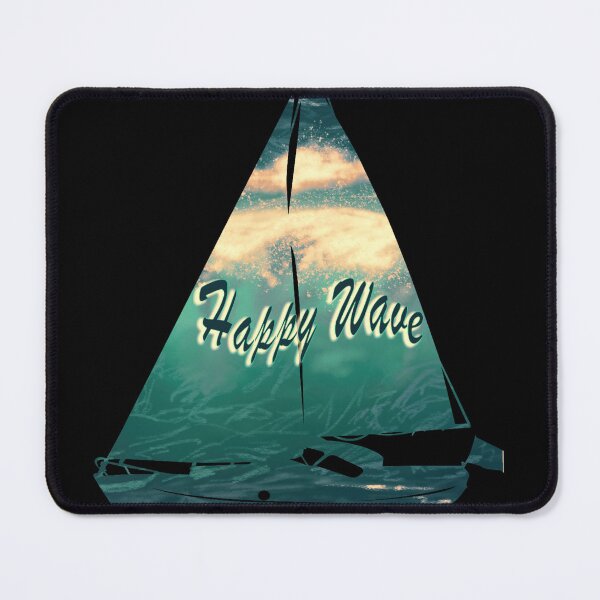 Item preview, Happy Wave Retro Sunset Boat - Vintage Golden Hour Ocean Aesthetic designed and sold by Tokraz-art.