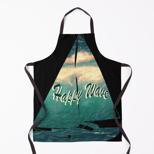 Item preview, Happy Wave Retro Sunset Boat - Vintage Golden Hour Ocean Aesthetic designed and sold by Tokraz-art.
