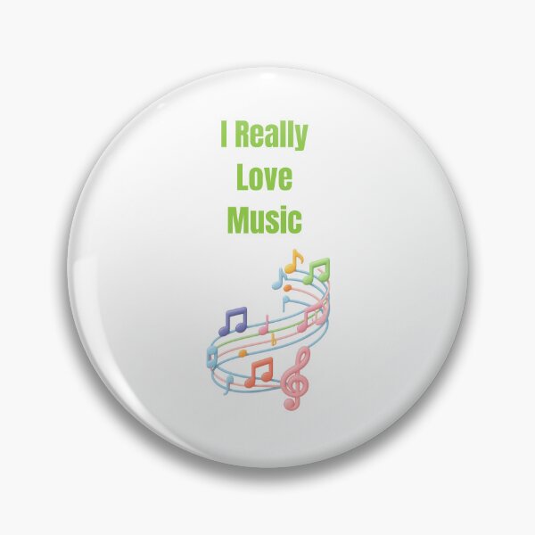 Item preview, I Really Love Music T-shirt Gifts Music Lovers  designed and sold by ZemVibe.