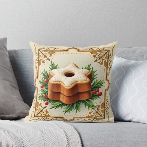 Item preview, Vintage Christmas Card: Cookie designed and sold by BanaArtbyBB.