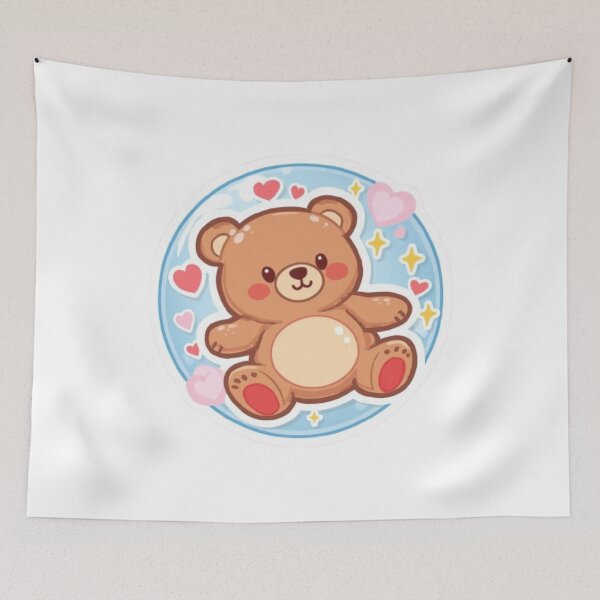 Item preview, Bubble Bear Kawaii Sticker designed and sold by Stylestickers55.