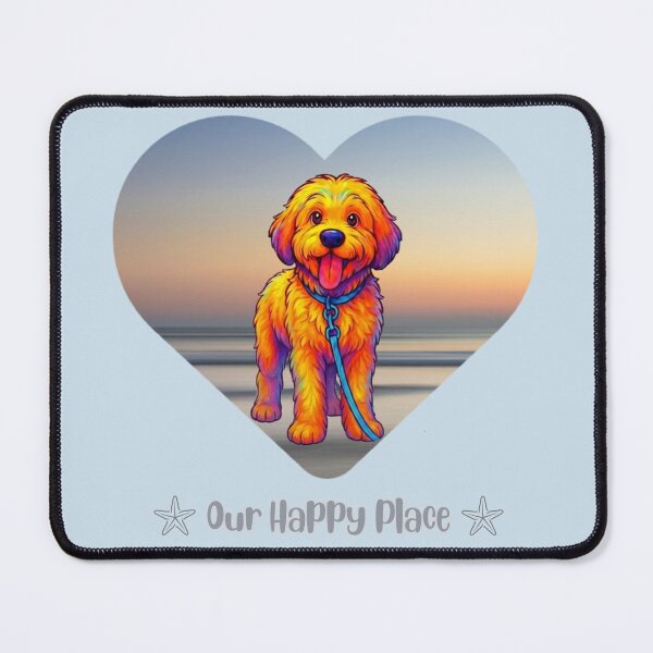 Item preview, Dooley the Dood in his happy place - the beach designed and sold by Doodles Down South.