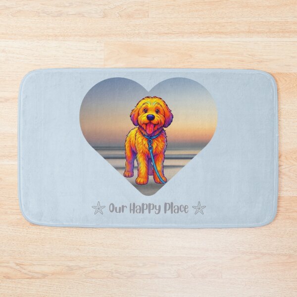 Item preview, Dooley the Dood in his happy place - the beach designed and sold by Doodles Down South.