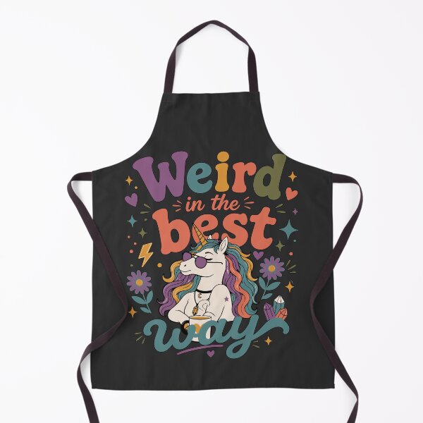 Item preview, Funny Unicorn Quote Weird In The Best Way Magical Unicorn Humor designed and sold by ALCOSHIRTS OFFICIAL.
