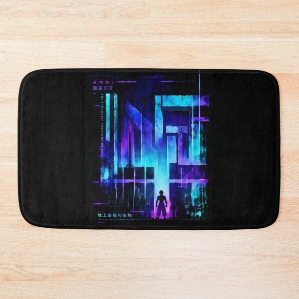 Item preview, Baki Cyberpunk Poster designed and sold by Aryanshop12.
