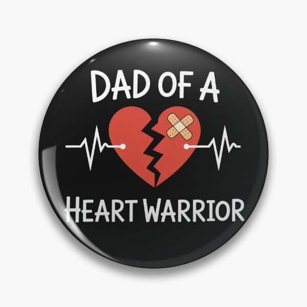 Item preview, Dad of a Heart Warrior designed and sold by Log77.