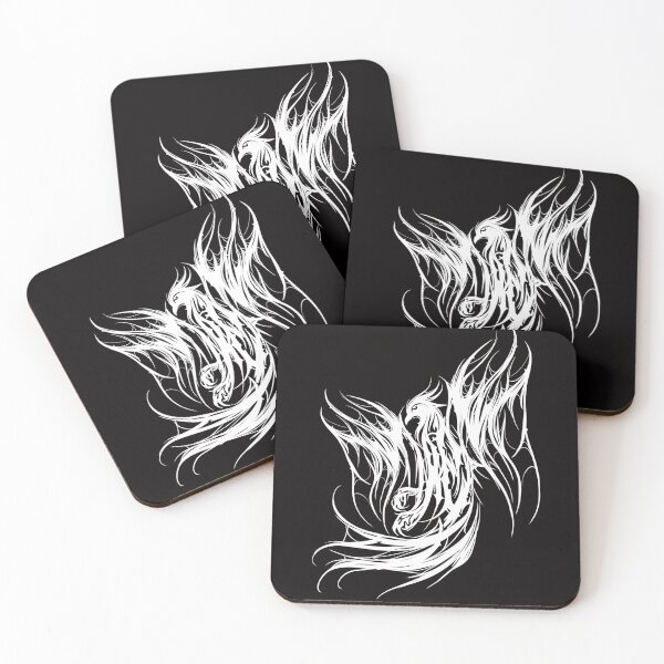 Item preview, Dark Neo Tribal Phoenix Tattoo designed and sold by BlueLineLAX.