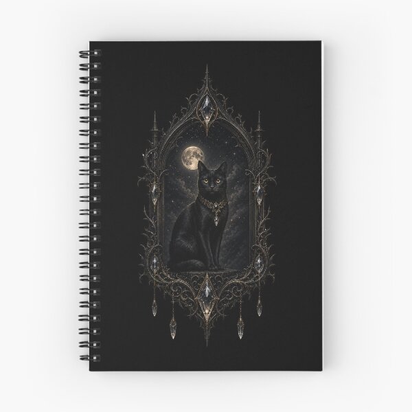 Item preview, Black Cat Psalms V - The Lunar Oracle designed and sold by VinterMoonlight.