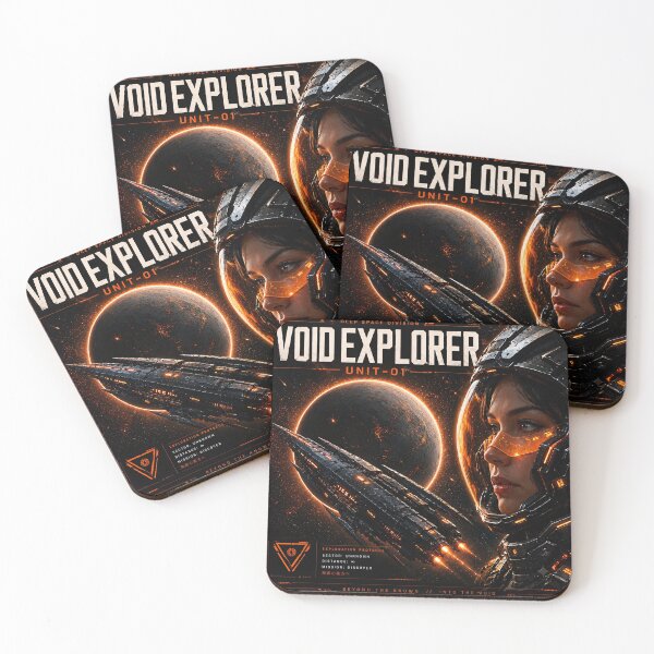 Item preview, Void Explorer Unit-01 – The journey begins. Sci-Fi Space designed and sold by thirtyonestars.