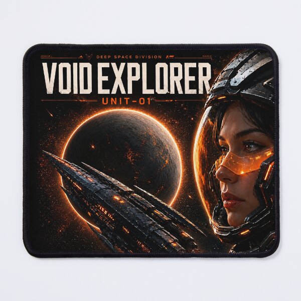 Item preview, Void Explorer Unit-01 – The journey begins. Sci-Fi Space designed and sold by thirtyonestars.