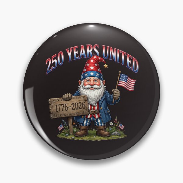 Item preview, ​250 Years United Patriotic American Gnome 1776-2026 designed and sold by Color World.