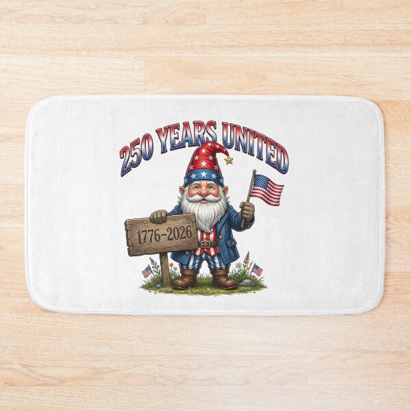 Item preview, ​250 Years United Patriotic American Gnome 1776-2026 designed and sold by Color World.