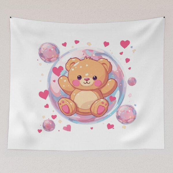 Item preview, Bubble Bear Kawaii Sticker designed and sold by Stylestickers55.