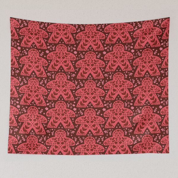 Item preview, Maxi Meep - Wine Rose Red designed and sold by prinzbydesign.