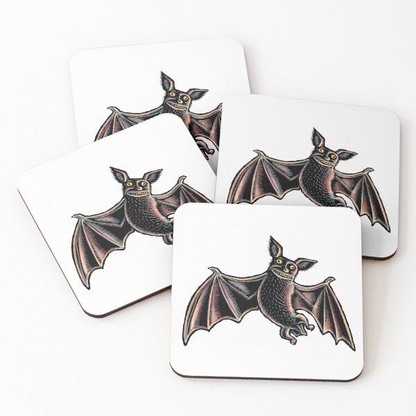 Item preview, Cute bat flying and smiling designed and sold by LisaHaney.