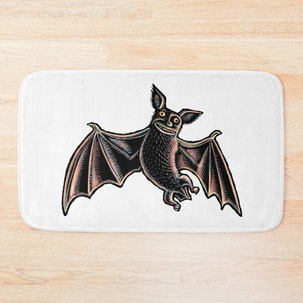 Item preview, Cute bat flying and smiling designed and sold by LisaHaney.