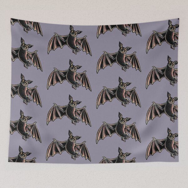 Item preview, Cute bat flying and smiling designed and sold by LisaHaney.