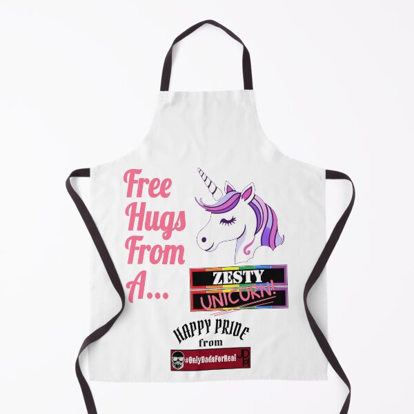 Item preview, Free Hugs Zesty Unicorn (White) *More Colors Available in Collection designed and sold by OnlyDadsForReal.