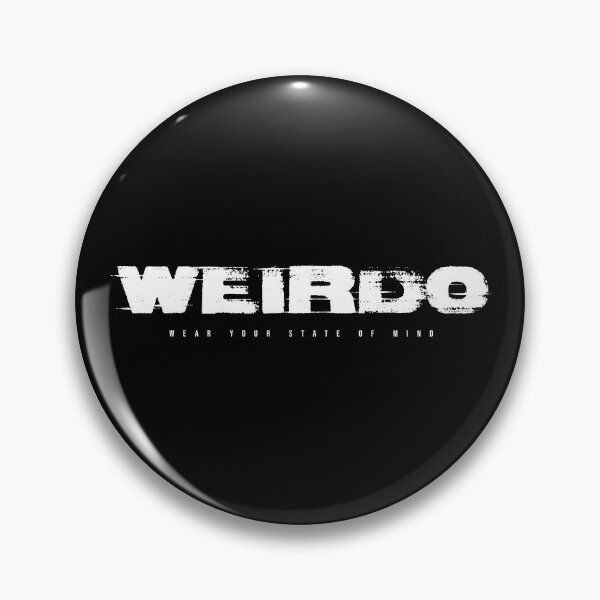 Item preview, WEIRDO - Alternative Streetwear Typography Design designed and sold by Darkmosfear.