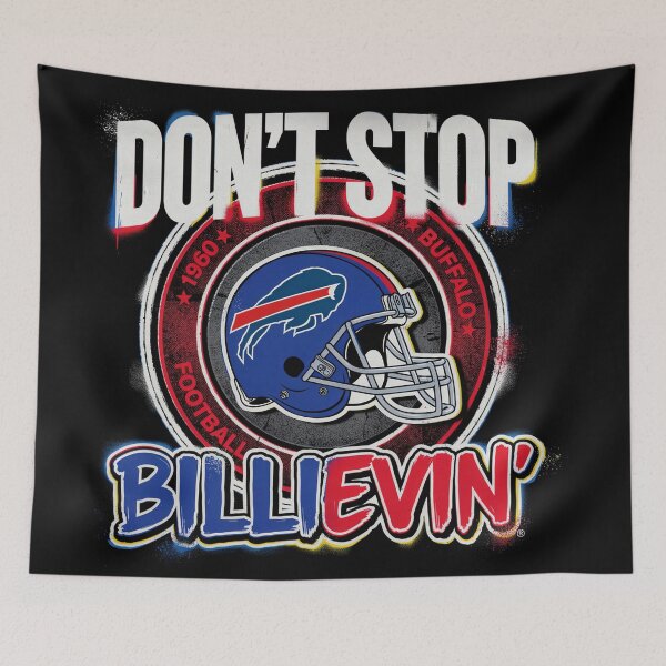 Item preview, Retro Don't Stop Billievin' - Buffalo Football Fan designed and sold by Thogan0416.