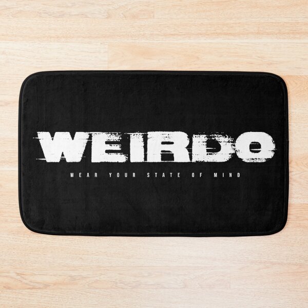 Item preview, WEIRDO - Alternative Streetwear Typography Design designed and sold by Darkmosfear.