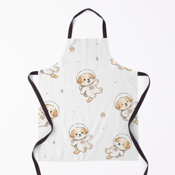 Item preview, Cozy Kawaii Space Dog Astronaut Seamless Pattern designed and sold by Seculinator.