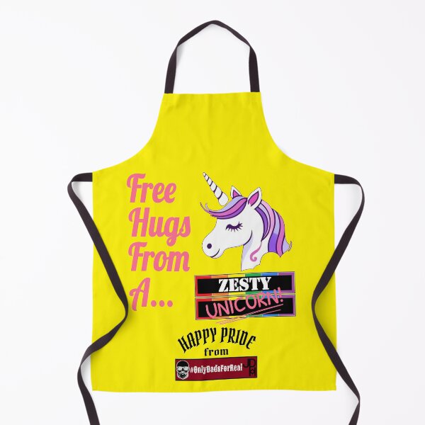 Item preview, Free Hugs Zesty Unicorn (Yellow) *More Colors Available in Collection designed and sold by OnlyDadsForReal.