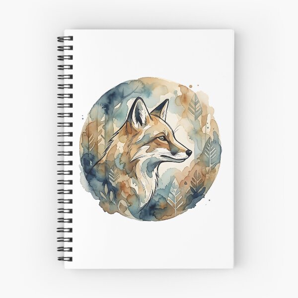 Item preview, Artistic Fox Watercolor designed and sold by Wild Creative Art.